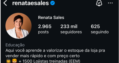 Renata Sales - 233k seguidores